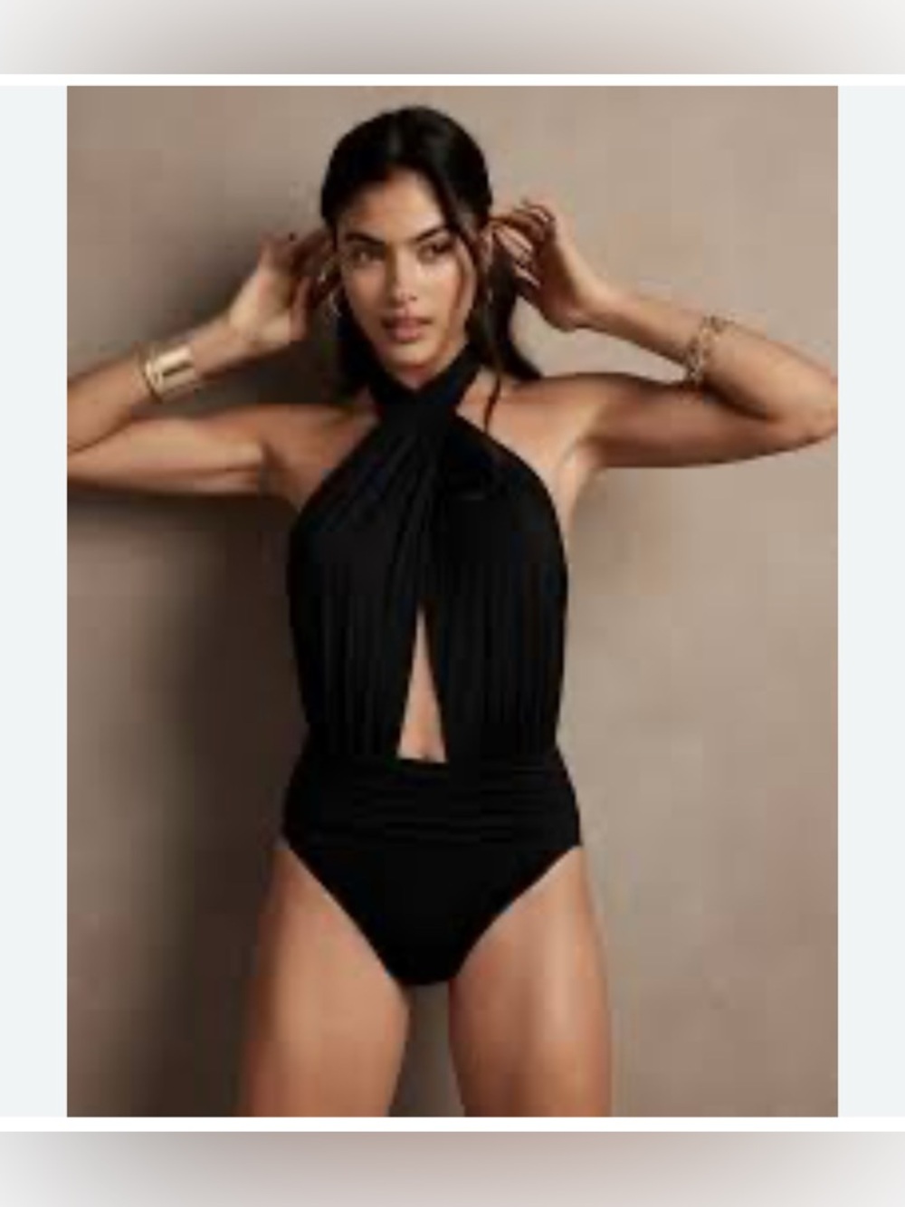 NWT Banana Republic Factory Twisted Knot Swimsuit XS